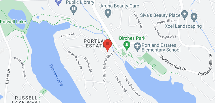 map of 15 Parkview Lane|Portland Estates